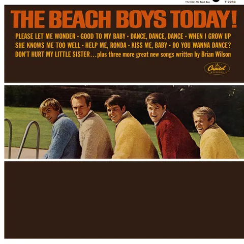 Cover art for The Beach Boys Today!