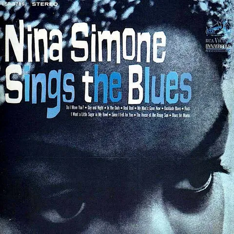 Cover art for Nina Simone Sings the Blues